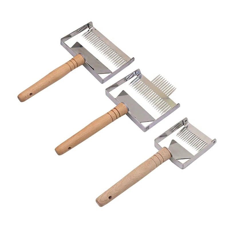 Оборудование для пчеловодства скребок расчесывания меда и с деревянной ручкой