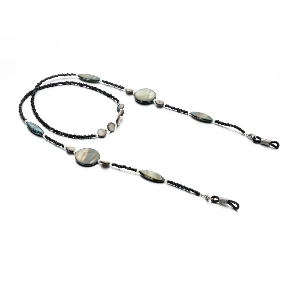 Бусины в виде ракушек ручной работы из бисера цепи для очков шнур чтения