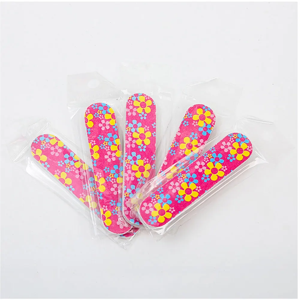 50Pcs Colorful Nail Files Sanding Buffer Double Sided Art Polish UV Gel Polisher Tool Bufffing Professional Manicure Kit | Красота и