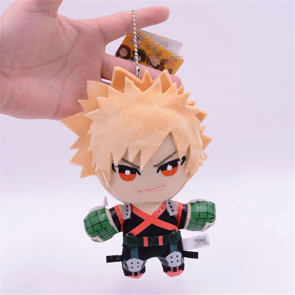 Boku No My Hero Academia Midoriya Izuku Deku Bakugou Katsuki Todoroki Shoto Cosplay Doll Toy Plush Dolls Child Gift Pendant