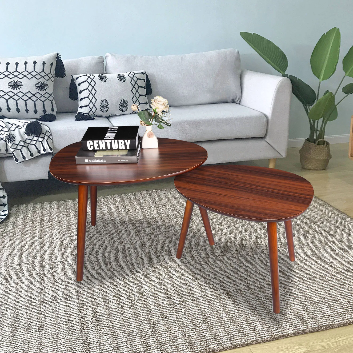 

2Pcs Side Coffee Table Alien Desktop Triamine P2 Board Xsh-054 Millennium Cherry[US-Stock]