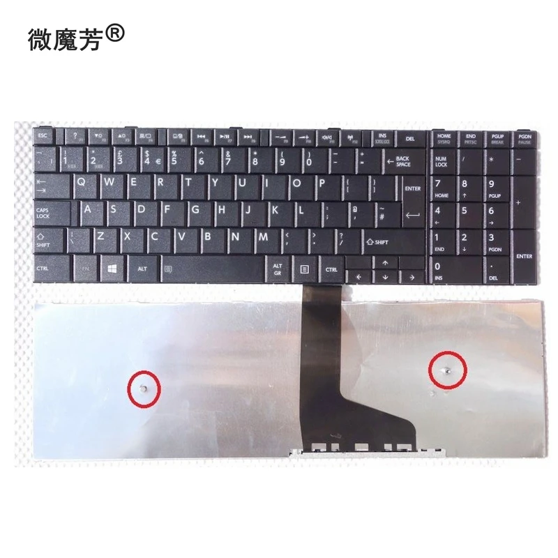 Новая клавиатура для ноутбука Toshiba Satellite C50-A-146 C50D-A133 C50D-A-133 C50-A-1CK C50 C50D C55D C50-A C50D-A