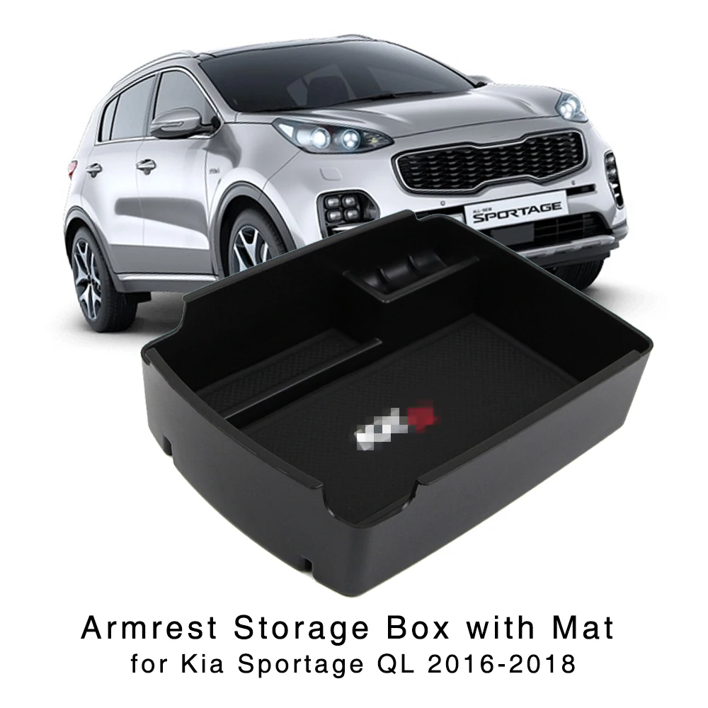 Подлокотник для хранения Kia Sportage QL 2016 2017 2018 2019|Все уборки| |
