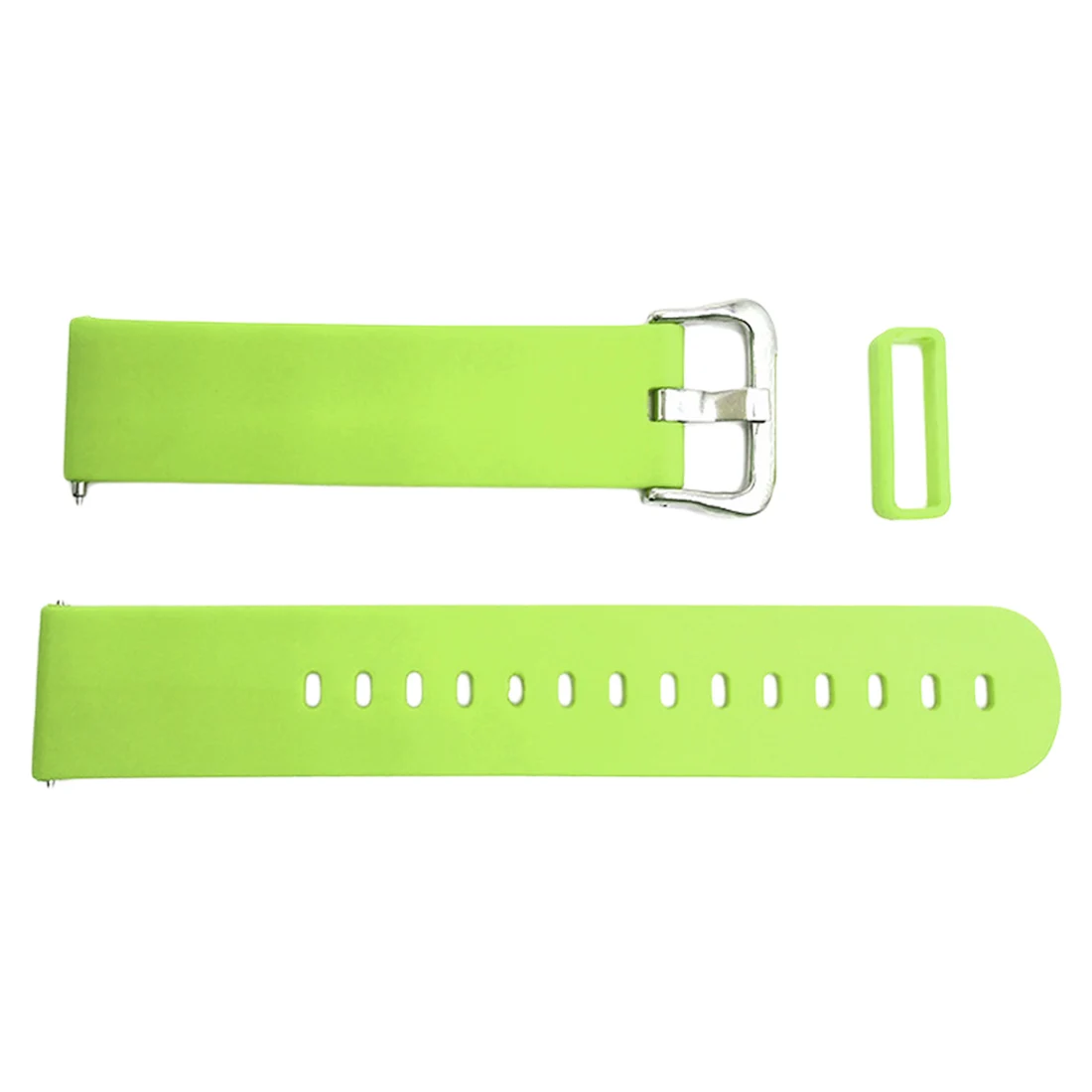 green 20 мм силиконовый ремешок спортивный браслет чехол для Xiaomi Huami Amazfit GTS Bip BIT умные часы аксессуары - Цвет ремешка: green