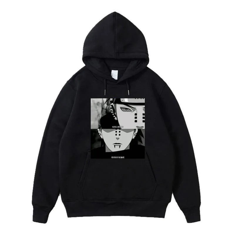 Японские худи для мужчин Японская уличная одежда мужские толстовки с капюшоном в