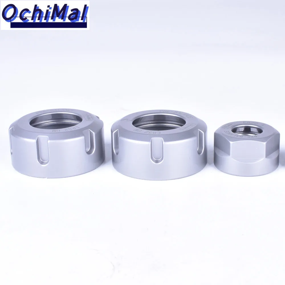

ER Collet ChucK Nut ER8/ER11/ER16/ER20 /ER25/ER32/ER40 A/M/UM Type For CNC Lathe Milling Cutter Router Bit Holder