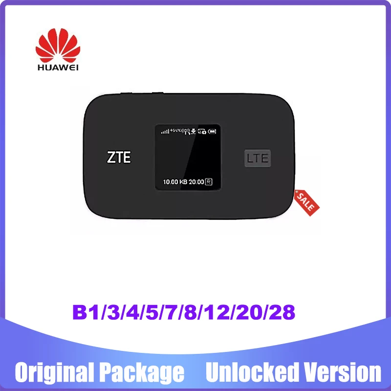 

Original Unlocked ZTE MF971V 4G+ LTE Cat6 300Mbps Mobile WiFi Hotspot 4G mifi bands FDD B1/2/3/4/5/7/8/17&12/20/28 and TDD B38