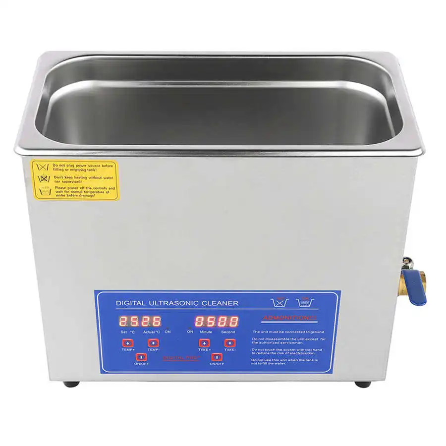6L 180 Вт Цифровой Ультразвуковой очиститель Нагреватель с таймером