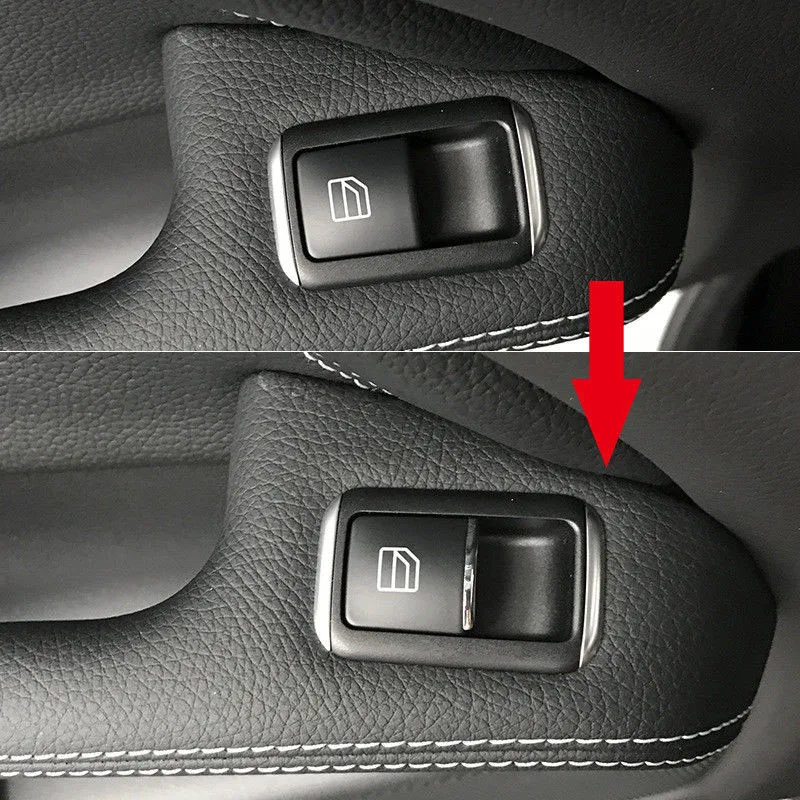 Сменная Кнопка стикер Запчасти для Mercedes/Benz E W212 C W204 GLK X204 ML GL W166 X166|Лепнина
