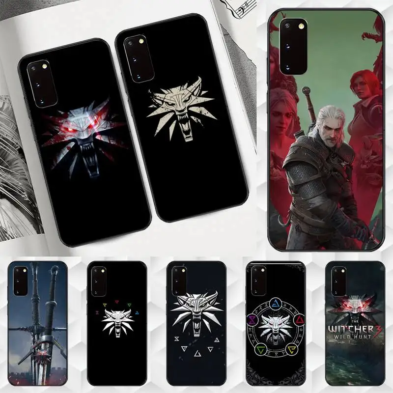 

Hot Game W-Witcher Phone Case For Huawei P40 P30 P20 P10 P9 P8 lite pro Smart soft Cover Fundas
