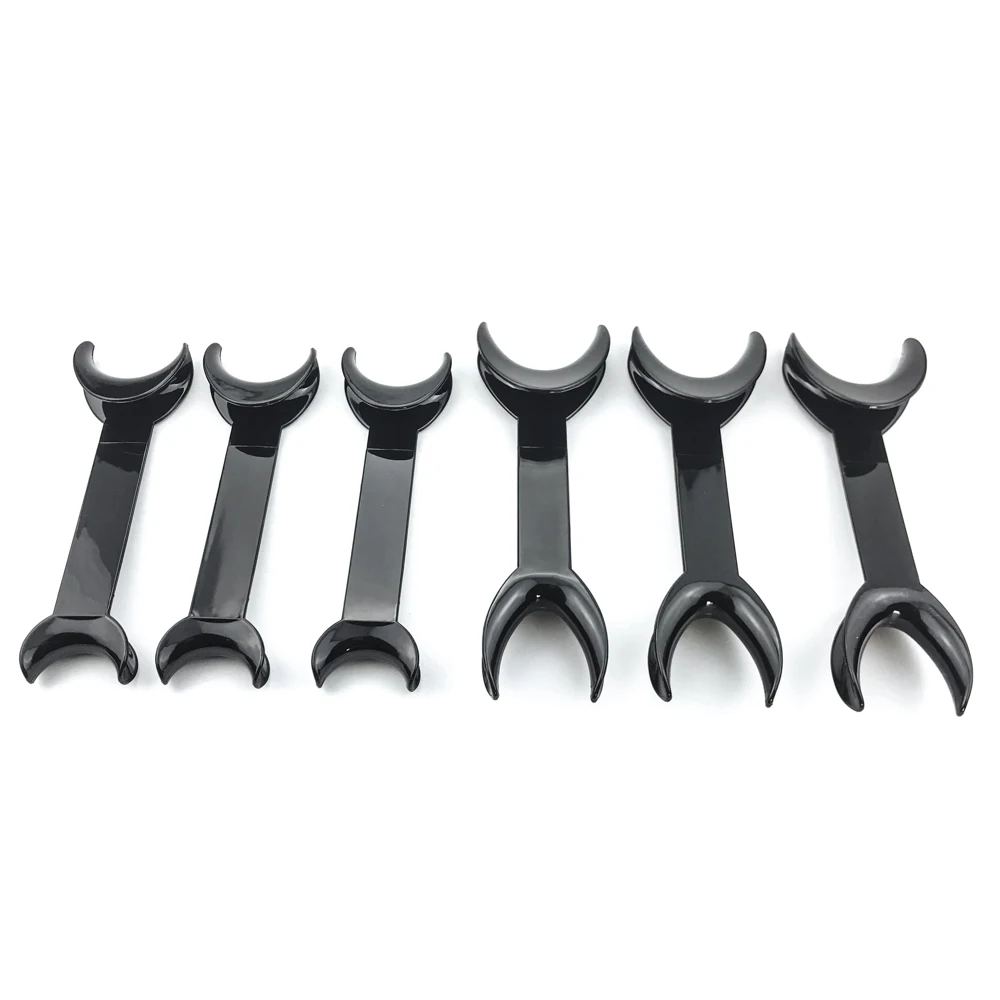 Черная зубная двуголовая Т-образная Интраоральная щеки губ вытягиватель зубного