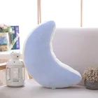 Плюшевая подушка ярких цветов, подушка, игрушки, облако, звезда, луна, радужная форма, мягкий мяч, домашний декор для дивана, подушка, подарок для друга