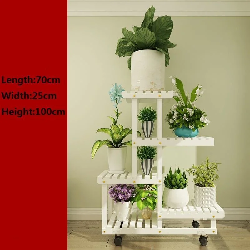 

Внутренняя деревянная подставка для горшка, стойка для горшка, стойка для горшка, стеллаж на балконе, полка для цветов и растений