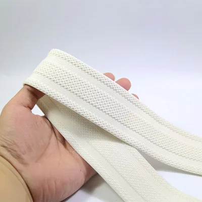 

Width 5cm elastic band trousers sealing waist band width rubber band flat accessories rubber band belt