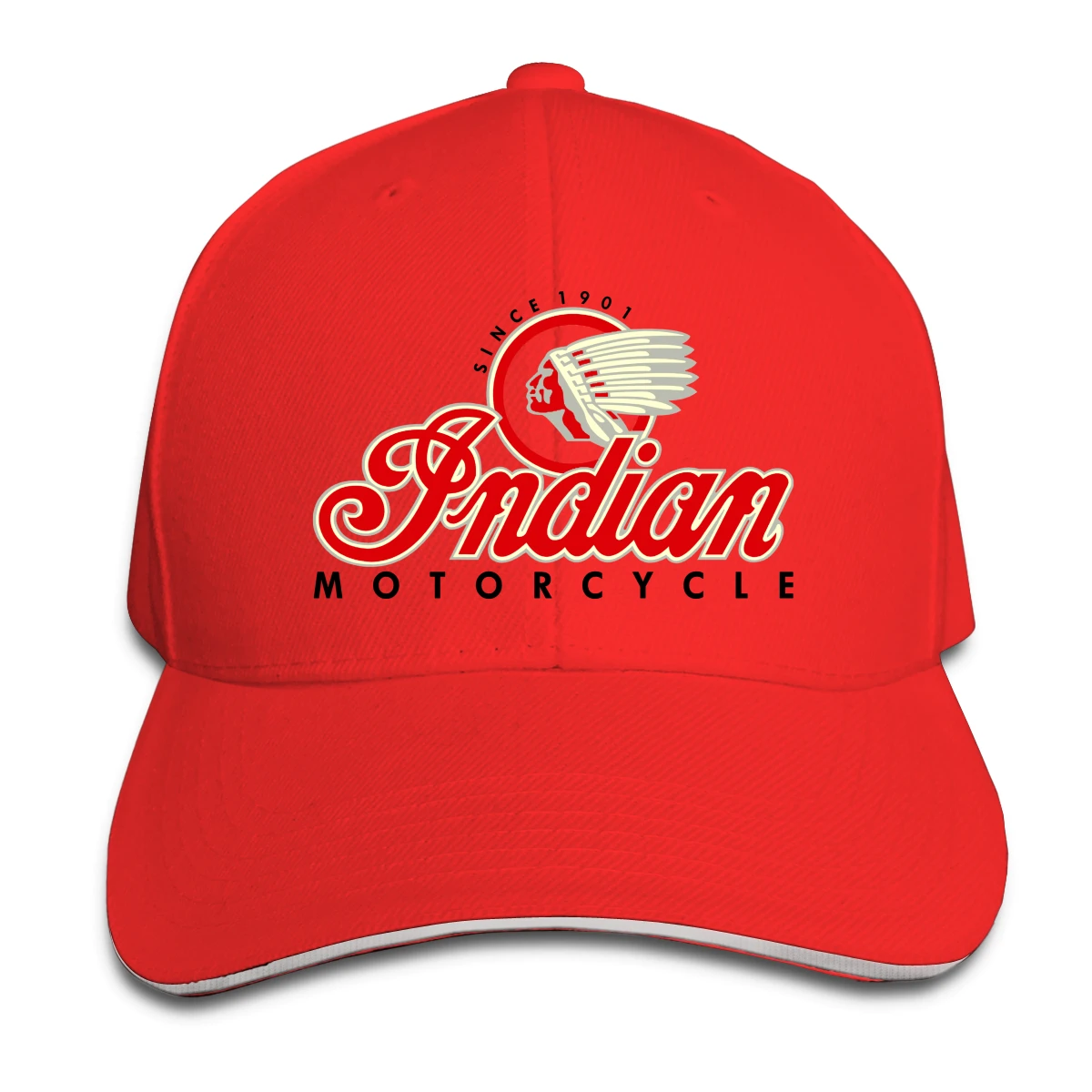 Унисекс взрослые Индийские Мотоциклы символ значок эмблема бейсболка для гольфа
