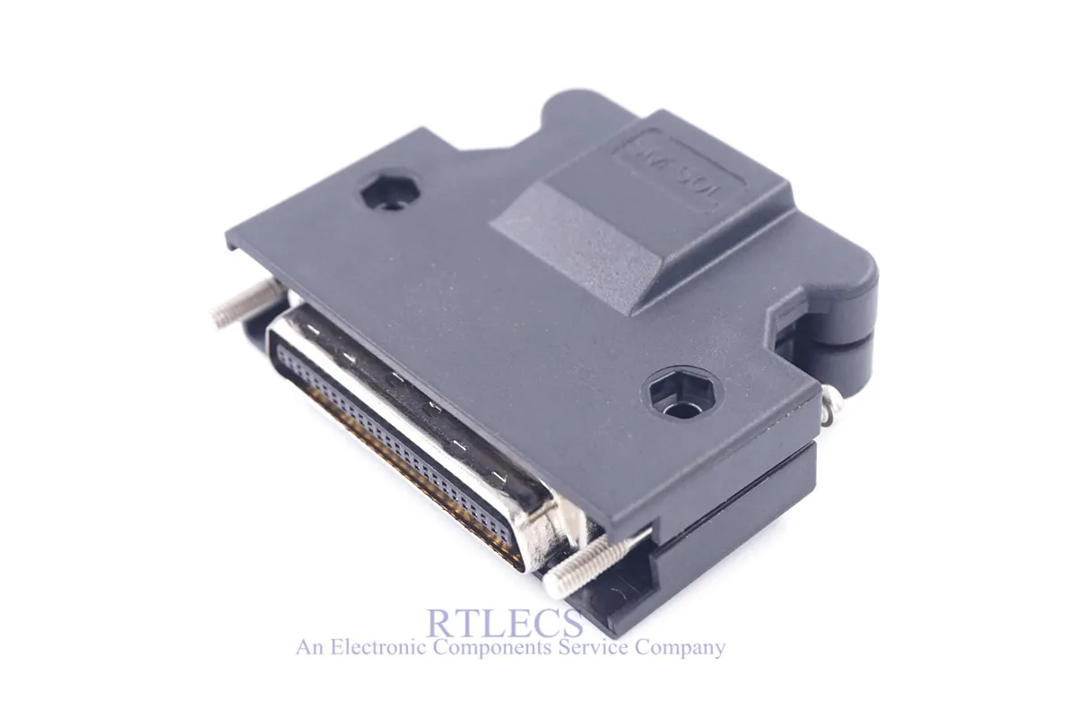 5 шт. DIY SCSI Разъем MDR 50 позиций штекер Золотой контакт припой 50-контактный разъем оболочка комплект щит для сборки кабеля 1.0A