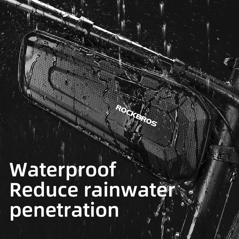Велосипедная сумка ROCKBROS водонепроницаемая на двойной молнии|Сумки и корзины для