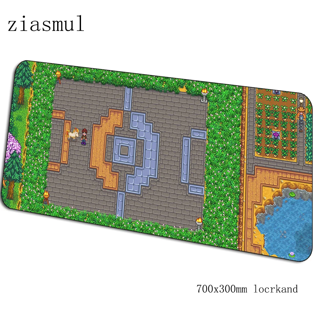 Stardew valley коврики 700x300x3 мм эстетический игровой коврик для мыши большая клавиатура Коврик для мыши Инди поп аксессуары для ноутбука коврик для мыши - Цвет: pattern 6