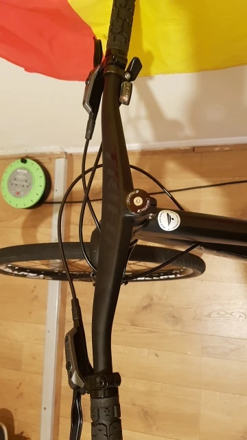 

Full Carbon Fiber MTB Handlebar Integrated Mountain Bicycle Handlebar Riser -6degree With 40-70mm Ergonomic Bicycle handlebar