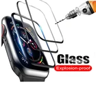1-2 шт. для iwatch 6 мягкое закаленное стекло полное покрытие Защитная пленка для экрана для apple watch 6 серии 40 мм 44 мм защитное стекло