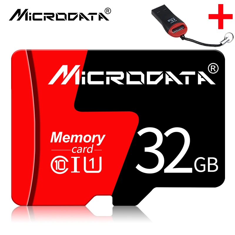 Горячая Карта памяти micro sd карта класс 10 32 Гб 64 ГБ 16 ГБ 8 ГБ TF tarjeta micro sd флэш-накопитель micro sd карта s для смартфонов и ПК/DVR - Емкость: 32G with Card Reader