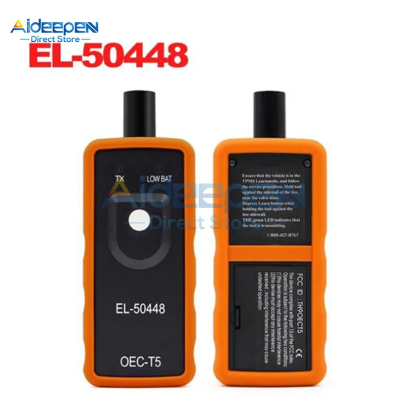 EL-50448 EL-50449 Универсальный Автомобильный датчик контроля давления в шинах датчик TPMS инструмент сброса OEC-T5 EL50448 EL50449 для GM Buick Ford
