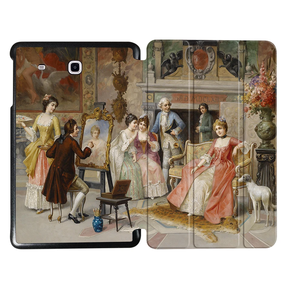 MTT для SM-T560 чехол для samsung Galaxy Tab E 9,6 T560 T561 Флип PU Чехол-подставка для SM-T561 9," дюймовый планшет - Цвет: SS06