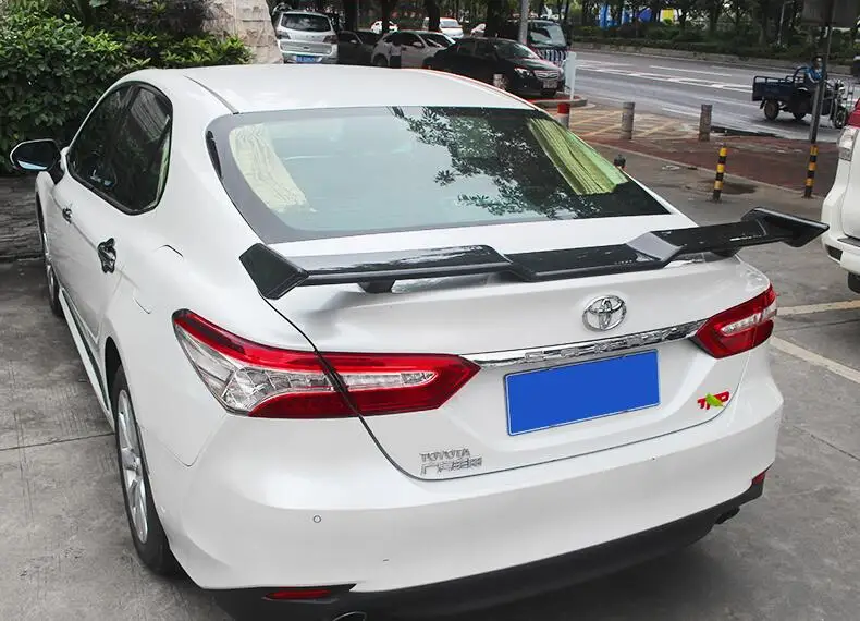 Спойлер для Toyota Camry 2018-2020 TRDF АБС-пластик цветной задний спойлер | Автомобили и