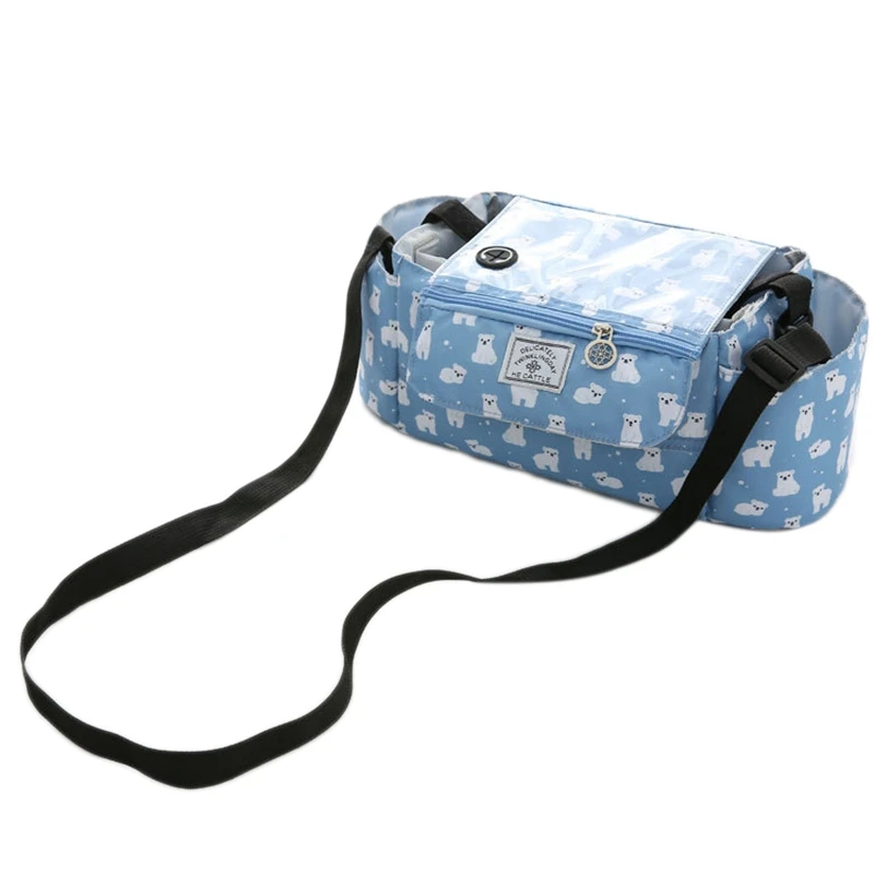 

Baby Stroller Organizer Mummy Diaper Bag Waterproof Baby Travel Feeding Bottle Bag Stuff Diaper Changing Bag