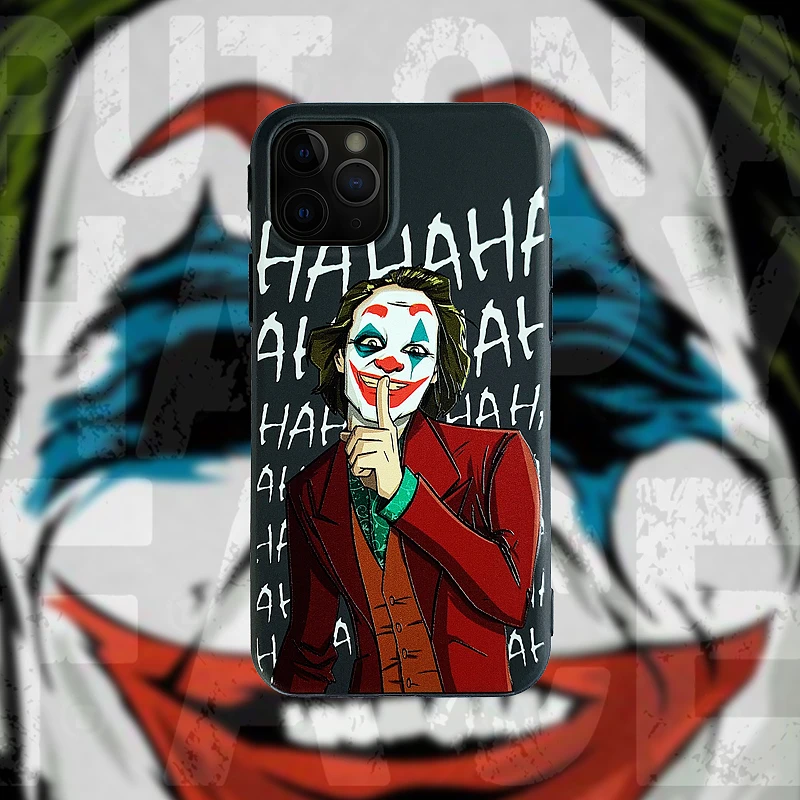 2019 DC Movie Clown Case for iPhone 6 6S 7 8 Plus X 11 Pro XS Max Funda Joker Cover Soft TPU XR |