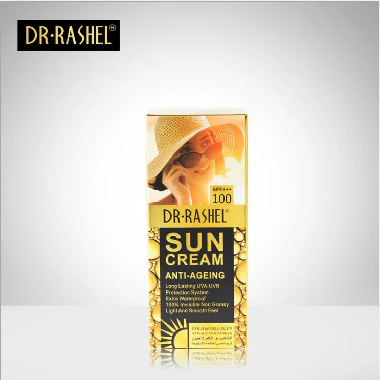 

DR RASHEL Suns Cream Long Lasting Whitening UVA UVB Radiation Sun Protection Face Body Cream Protetor Sunblock Lotion Spf 100