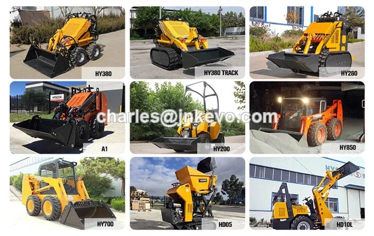 Экскаватор погрузчик с бортовым поворотом HY380|Гидравлическая тележка| |