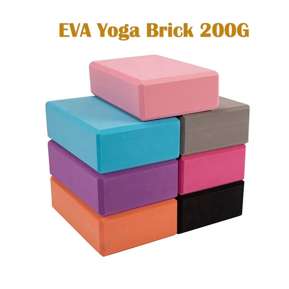Moonglade Yoga Block Eva Gym Blocks Foam Brick Training Exercise Fitness Set Tool Bolster Pillow Cushion Body Shaping | Спорт и