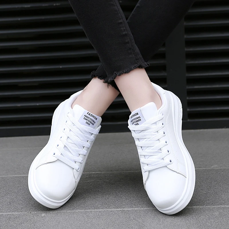 WOLF WHO 2021 Shoes Men Sneakers Casual Lace Up Breathable white male Flats Plus Size 35-46 Hombre Zapatos X-122 |