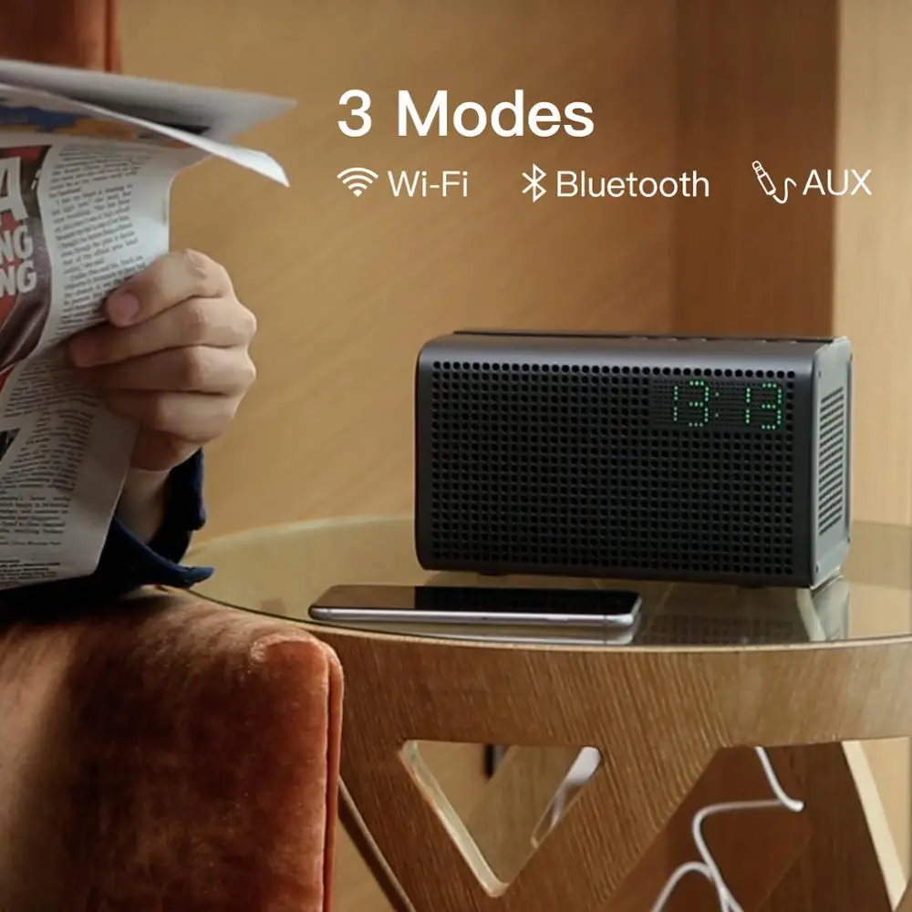 Умный беспроводной динамик GGMM E3 Bluetooth Колонка 2020 Wi Fi с поддержкой Alexa и