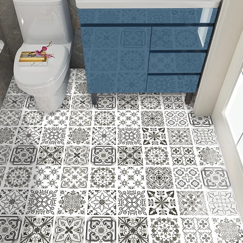 

Pvc Wallpapers Papel De Pared Tapiz Autoadhesivo Kitchen Cabinet Storagestickers Home Decor Vinilo Decorativo Floor Stickers