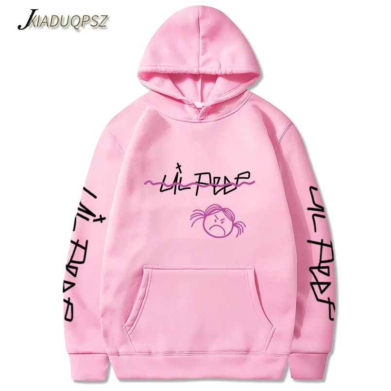 Lil Peep/толстовки с капюшоном Love lil. peep для мужчин/женщин, пуловер с капюшоном, свитшоты для мужчин/женщин, sudaderas cry, детские толстовки с капюшоном - Цвет: WY156-148 Pink