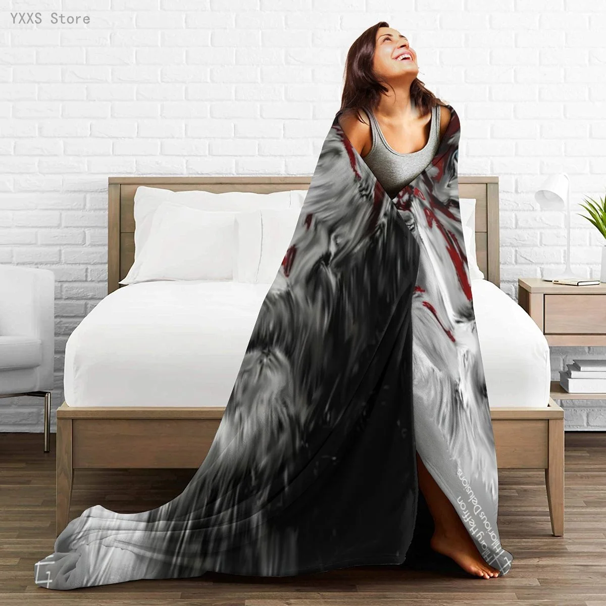 

Vikings 3D Cartoon Sherpa Blanket Warm Super Soft Flannel Office Nap Bedspread Sofa Bedding Plush Quilt Plaids 291781300