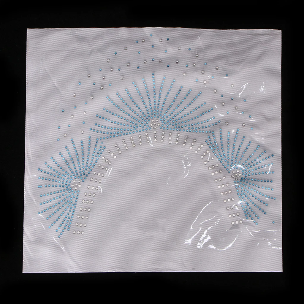 Цветочный Кристалл горный хрусталь горячей фиксации передачи железа на тепло