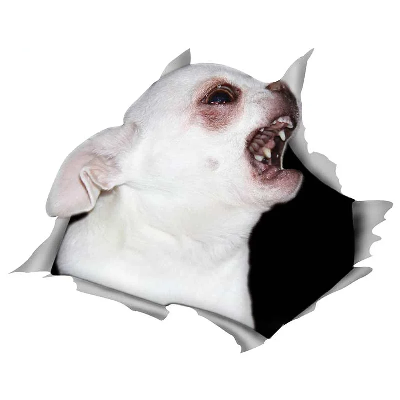 

13cm x 10.4cm For Dog Refrigerator Car Stickers DIY Cartoon Decal Graffiti Scratch-Proof Air Conditioner Decoration