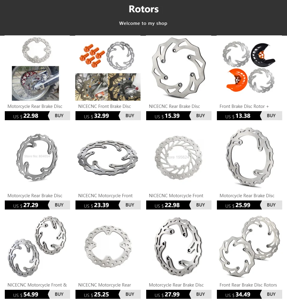NICECNC задние дисковые тормоза ротор для KTM 125 150 200 250 300 350 450 500 SX SXF XC эту EXC XCF XCW свободный спуск шесть дней и т. д. Сталь