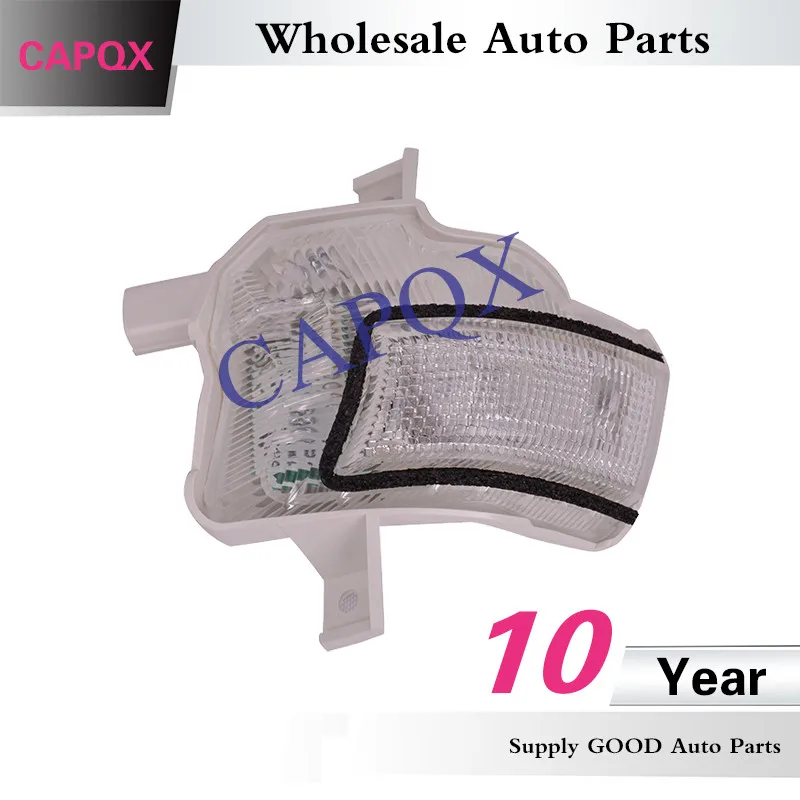 Боковое зеркало заднего вида CAPQX 2 шт. светодиодный поворотный сигнал