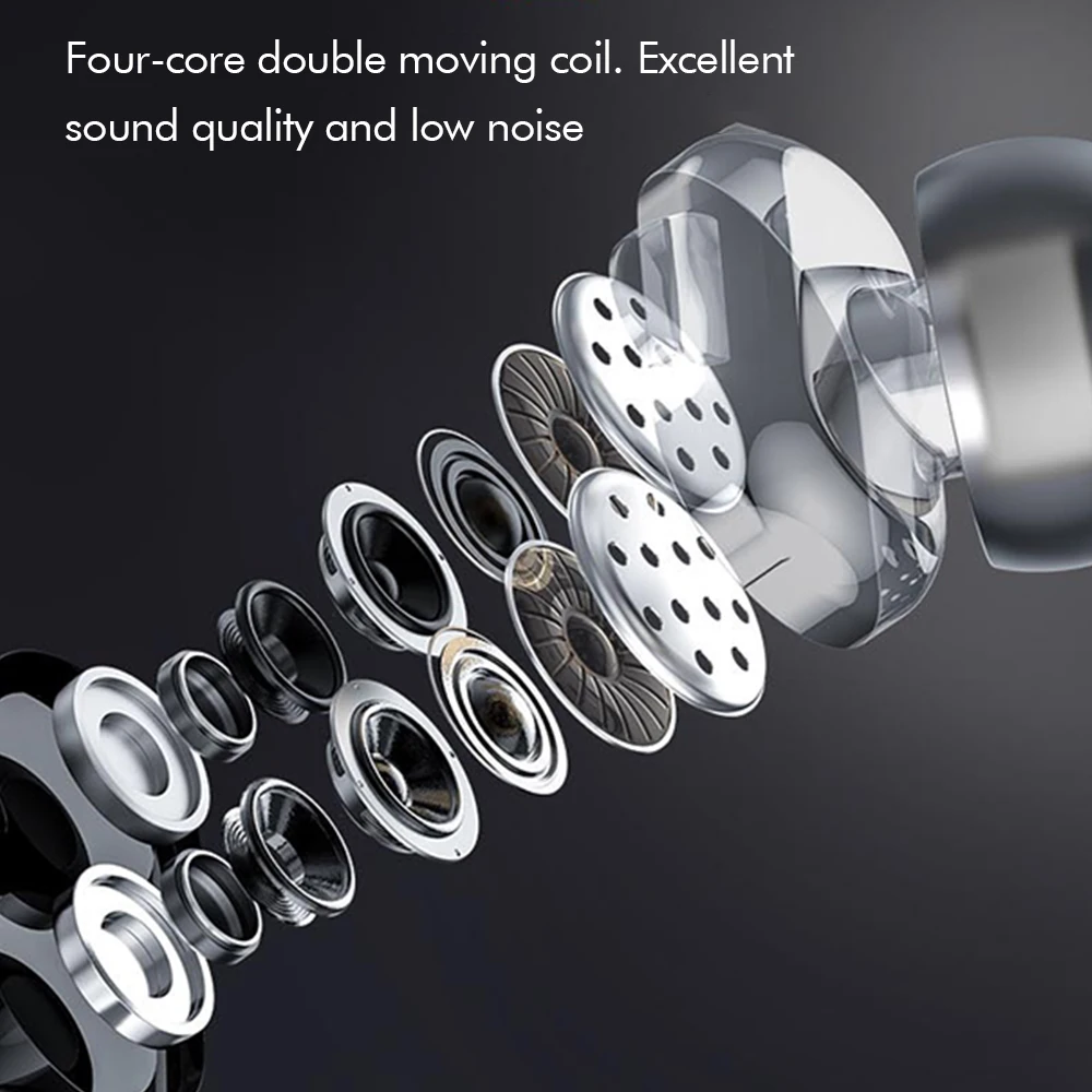 In-ear 3.5mm Wired Mic Volume Control Bass Headset Noise Isolating Sports Earbuds Portable for iOS Android Smartphone MP3 Player |