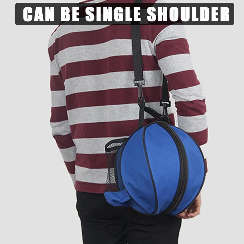 Портативная уличная спортивная сумка на одно плечо для футбола тренировочное