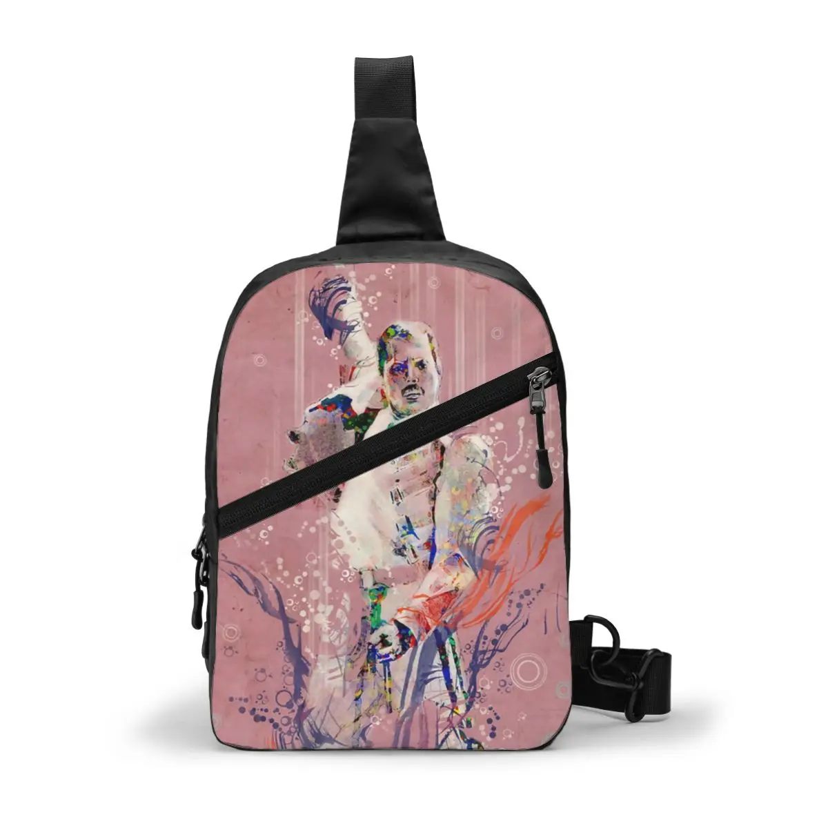 

Нагрудная сумка Queen, Повседневная сумка-слинг из полиэстера, Повседневная Складная Сумка-Кроссбоди