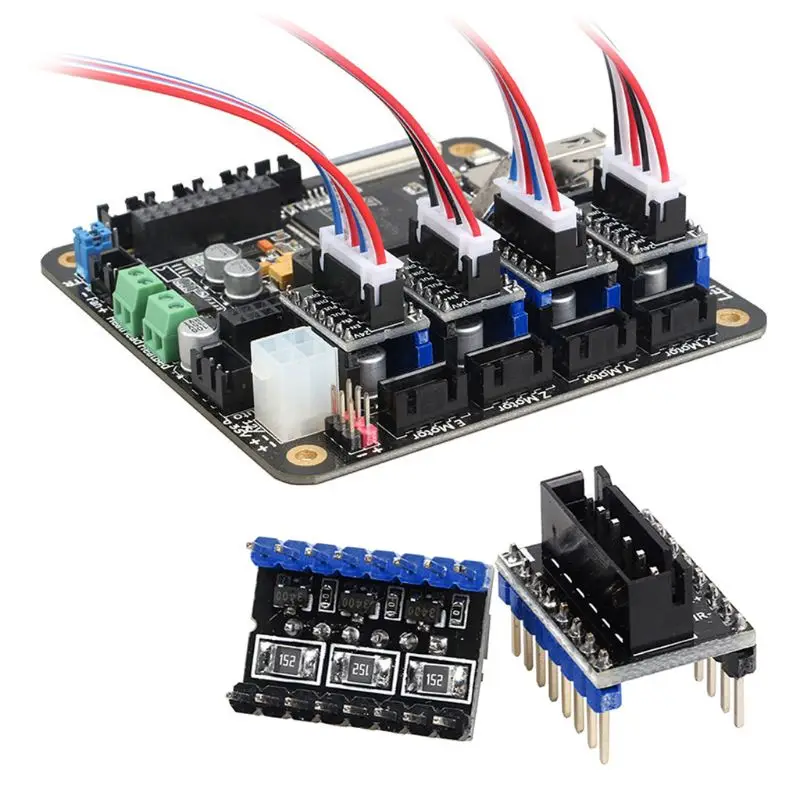 

2021 New 3D Printer Board Adapter Module External High Power Switching Module for Microstep Driver For Lerdge 3D Printer Board