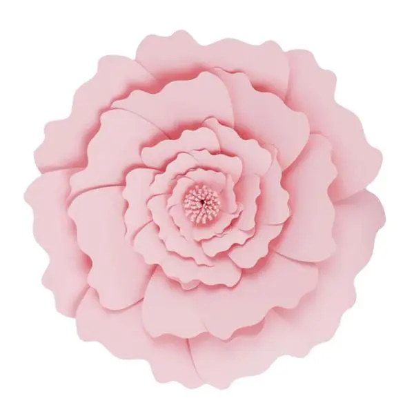 

DIY Paper Flowers Art for Wall Decor Backdrops Wedding Shower Decoration