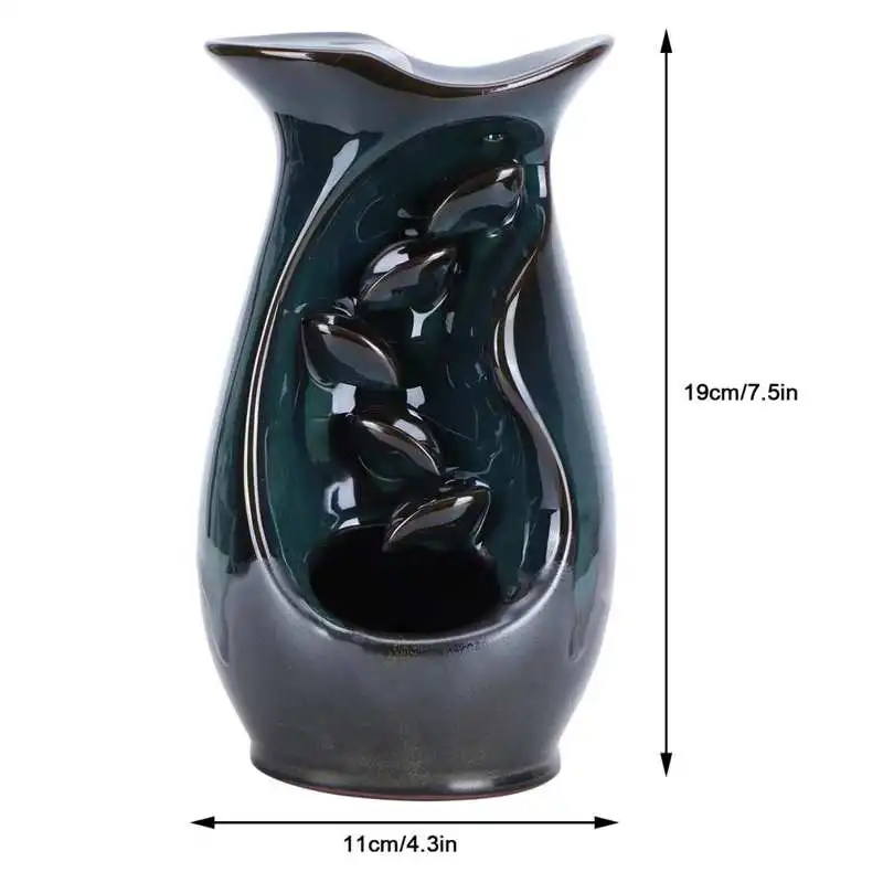 

Backflow Incense Holder Incense Holder Home Decoration Ornament Durable for Home Tea Houses School Offices