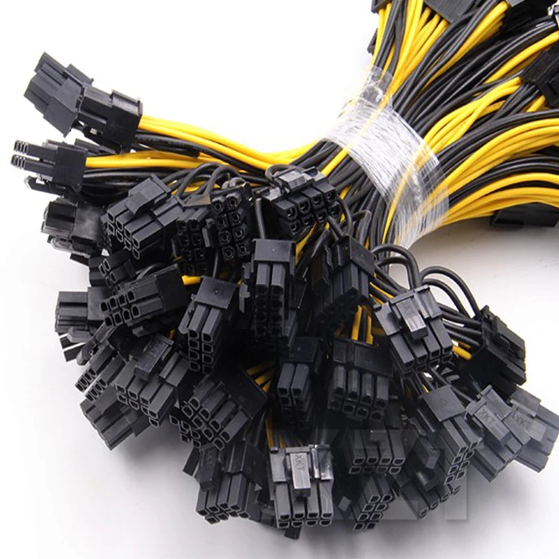 

5/10 шт., 8-контактный разъем PCI Express на Dual PCIE 8 (6 + 2), кабель питания, 20 см, видеокарта материнской платы, PCI-E GPU, кабель питания, разветвитель