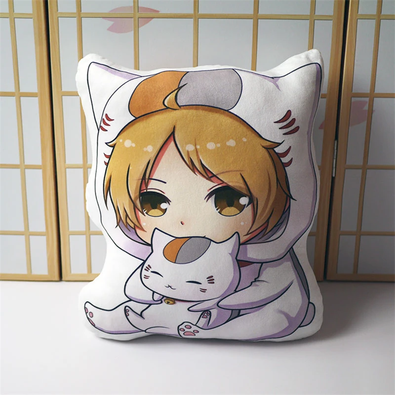 Подушка для кровати с мультяшным котом Нацумэ Yuujinchou подушка милая плюшевая